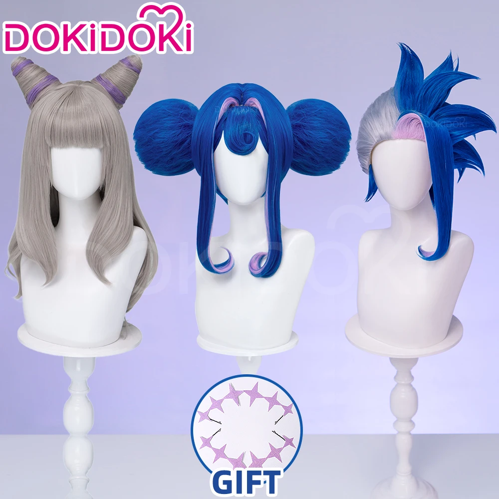 Anime Cosplay Blue Hair - W MAGAZYNIE Peruka Guinevere Olivia Anime