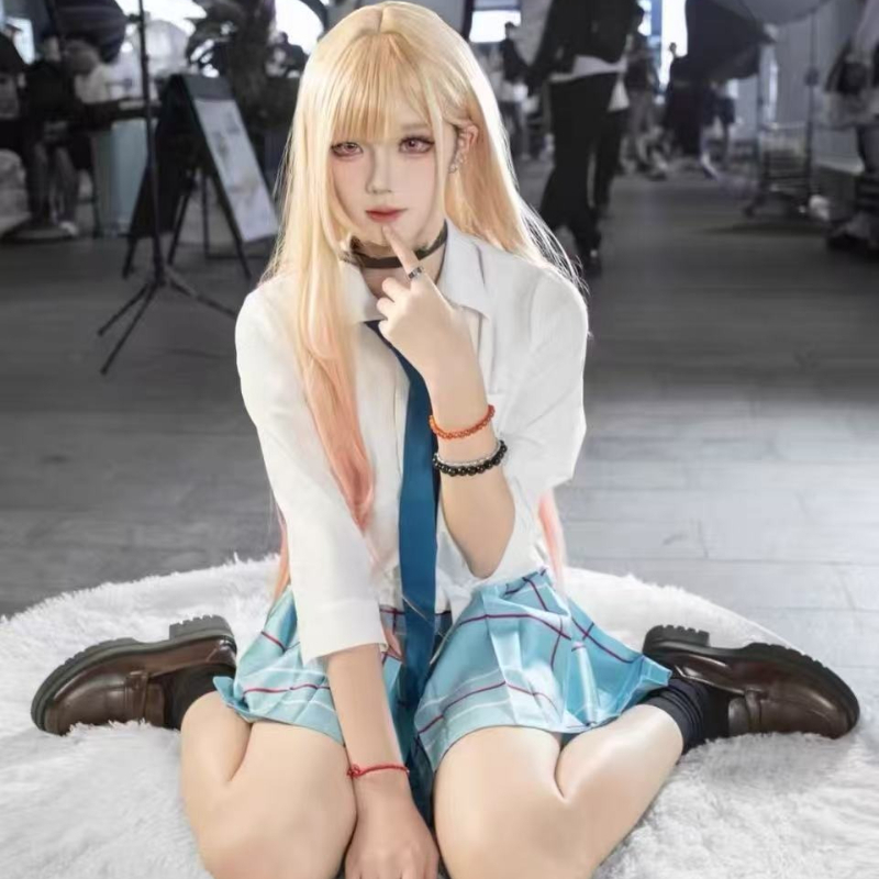 Kitagawa Anime Cosplay - Anime JK Mundurek Szkolny Sukienka Strój