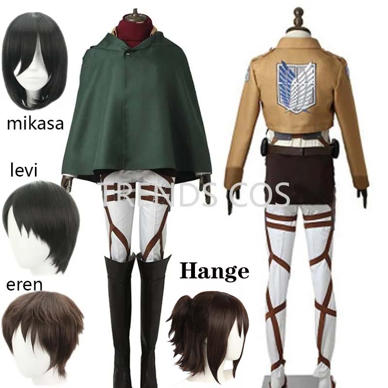 Anime Cosplay Couple - Cosplay Anime Levi Ackerman Mikasa Ackerman