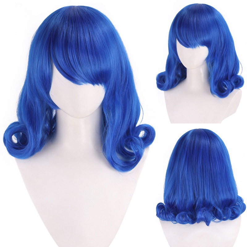 Peruka Juvia Lockser Anime Fai – Anime Cosplay Blue Hair recenzja i cena