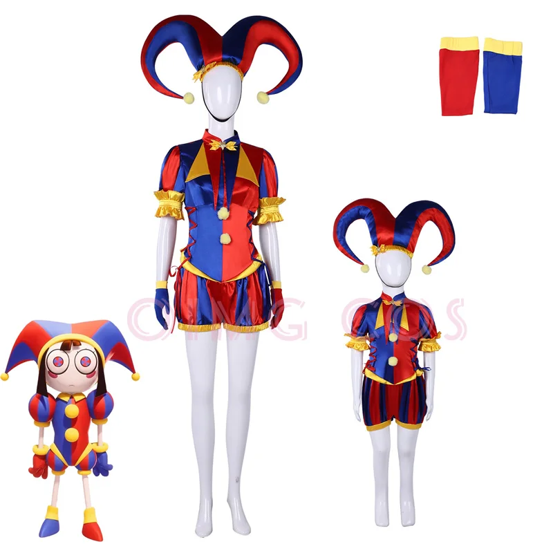 Kostium Cosplay Pomni z cyrku  – Anime Cosplay Jumpsuit recenzja i cena